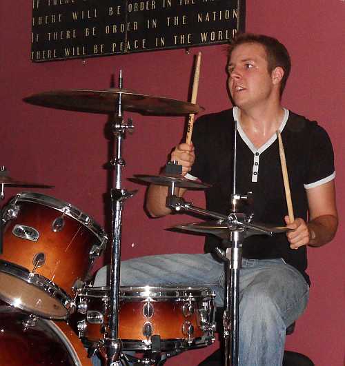 Todd Phillips Drummer for Six is Out Todd Phillips drumming for Six is Out